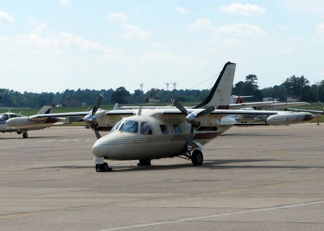 Mitsubishi MU-2 (N800BY) - Parked at Shreveport Regional.