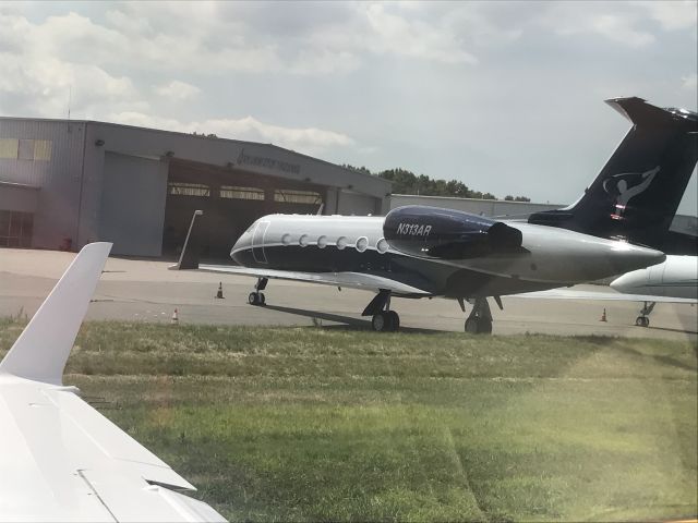 Gulfstream Aerospace Gulfstream IV (N313AR) - At TEB. 