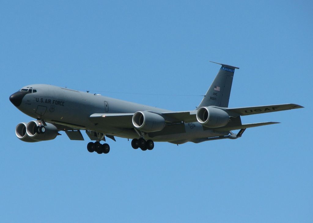 Boeing C-135B Stratolifter (58-0071) - KC-135 from MacDill Air Force Base doing touch and goes at Barksdale Air Force Base, Louisiana. Amazing that this aircraft is 50+ years old!!!