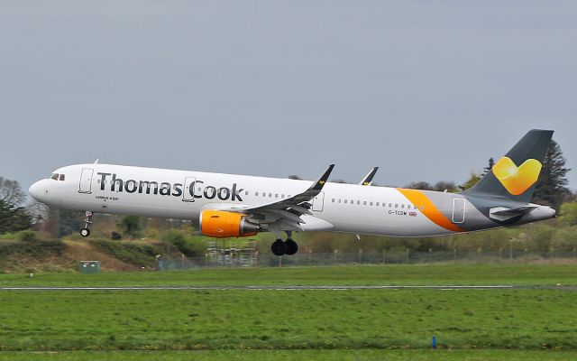 Airbus A321 (G-TCDM) - thomas cook a321-211 g-tcdm training at shannon 6/4/17.