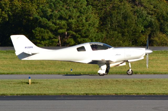 PAI Lancair 320 (N138PA) - taxiing at KJQF - 10/13/18