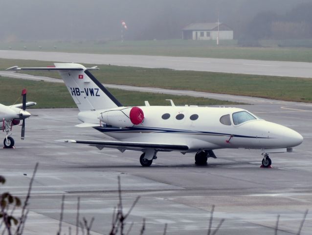 Cessna Citation Mustang (HB-VWZ) - Aéroport de La Mole-Saint Tropez - 15 février 2014