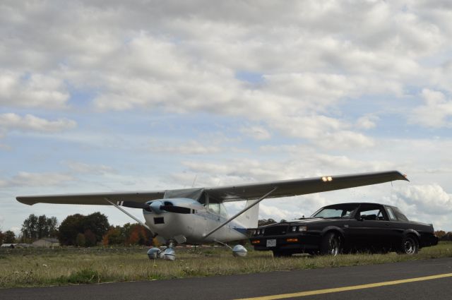 Cessna Skylane (N3030F) - N3030F 1966 Skylane and 1987 Buick Grand National