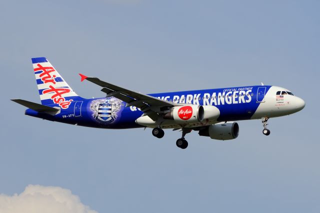 9M-AFV — - New special scheme of AirAsia, Queens Park Rangers Football Club livery!