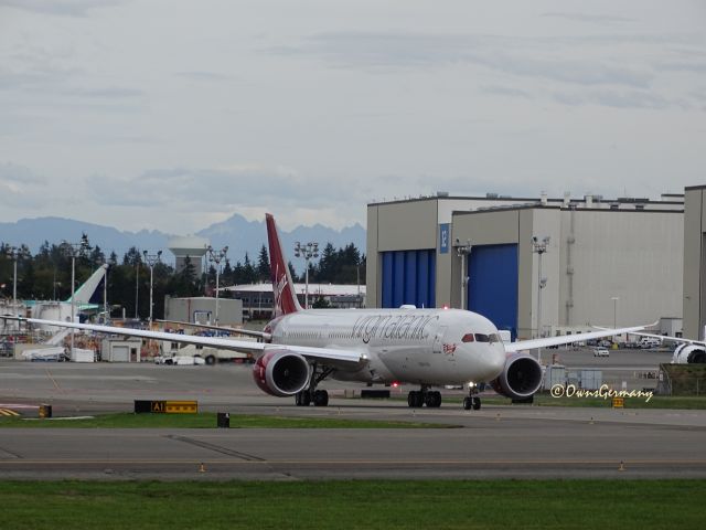 Boeing 787-9 Dreamliner (G-VCRU) - The beautiful VAs Olivia Raeon its delivery flight to LHRbr /br /Watch its test flights/delivery here: a rel=nofollow href=http://www.youtube.com/channel/UC-gfEe3N3a_fM84nzlI_e2Ahttps://www.youtube.com/channel/UC-gfEe3N3a_fM84nzlI_e2A/a