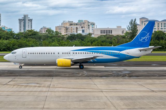 BOEING 737-400 (SWQ3532) - New aircraft on data base 