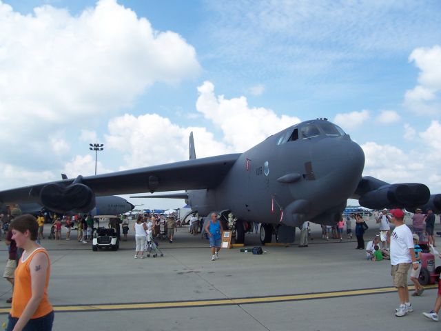 Boeing B-52 Stratofortress — - At the Rockford Airshow.