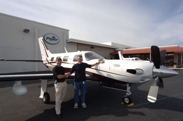 Piper Malibu Meridian — - Michael Borden with Don and his new Meridian!