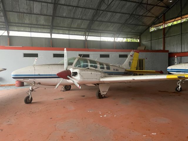 Beechcraft Baron (58) (PK-ABJ) - 31-MAY-2022.