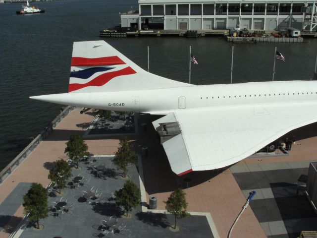 Aerospatiale Concorde (G-BOAD) - The Intrepid Sea, Air & Space Museum in New York City