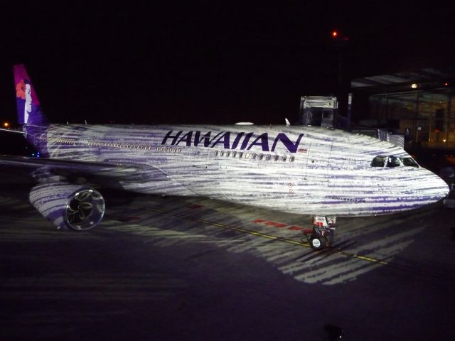 Airbus A330-200 (N380HA) - Hawaiian Airlines acceptance ceremony at Airbus facility, Toulouse Airport, France.