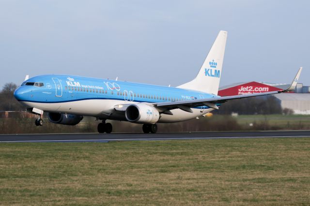 Boeing 737-800 (PH-BGC) - KL1072 on the return to AMS