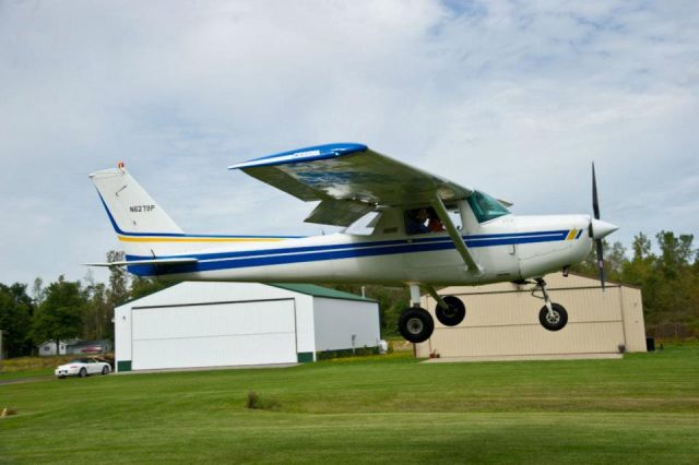 Cessna 152 (N6279P) - Landing at Clarence Aerodrome for the annual picnic