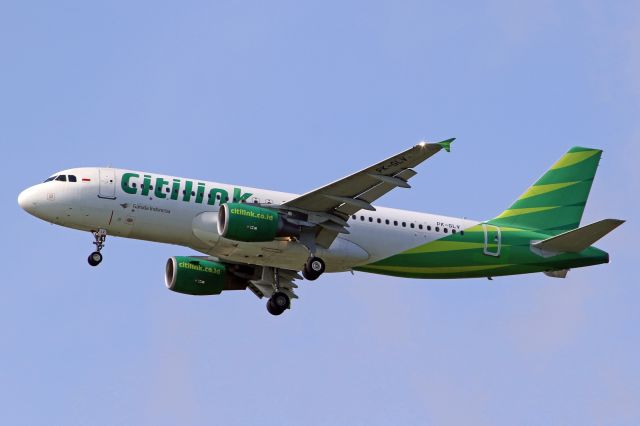 Airbus A320 (PK-GLV)
