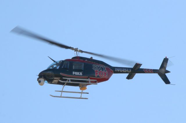 Bell JetRanger (N6BU) - Sky Fox heading back out for an afternoon traffic report over Cleveland on 26 Mar 2019.
