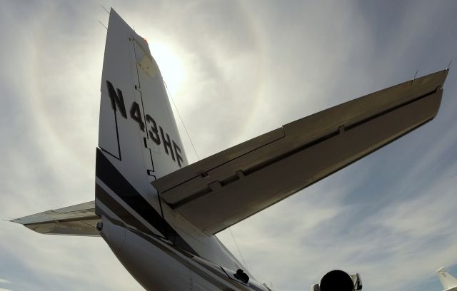 Cessna Citation Excel/XLS (N43HF) - At the Hayward Open House.