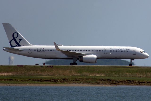 Boeing 757-200 (TF-TIC) - Icelandair B752 with 'Abercrombie & Kent' arriving to Boston Logan on 5/29/23. 