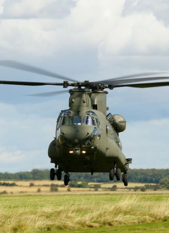 ASAP Chinook — - The RAFs first Chinook HC6 training on Salisbury Plain