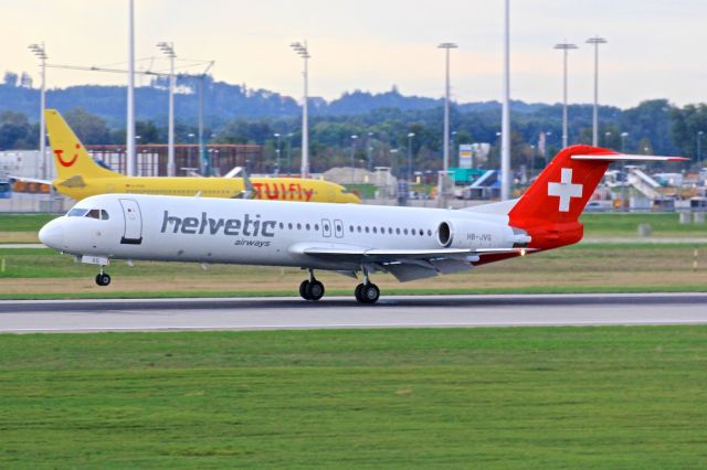 Fokker 100 (HB-JVG)