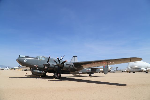 Avro 696 Shackleton (WL790) - Avro AEW.Mk.2 Shackleton Airborne Early Warning at Pima Air and Space Museum, Tucson, AZ, 17 May 14.