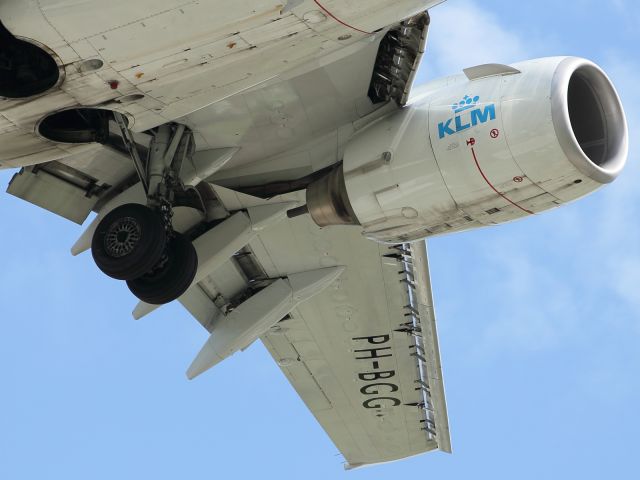 Boeing 737-700 — - CFM-56, engine on a KLM, B737.
