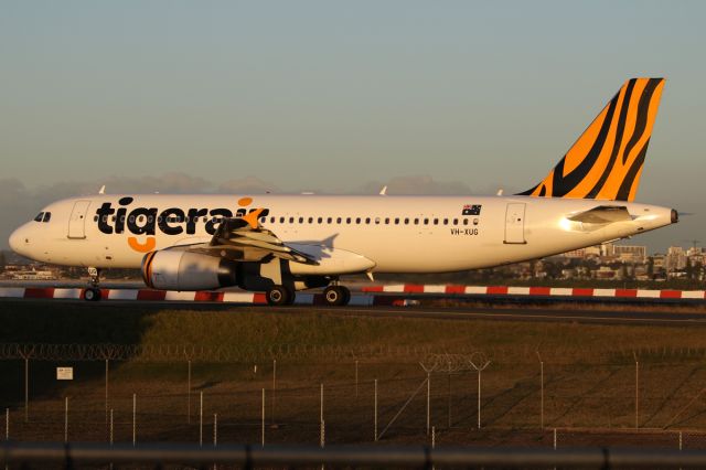 Airbus A320 (VH-XUG) - on 19 August 2019