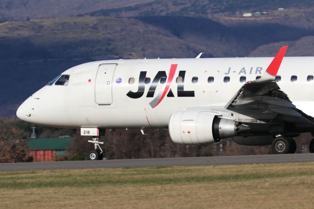 Embraer 170/175 (JA218J) - 21 November 2015:HKD-ITM.