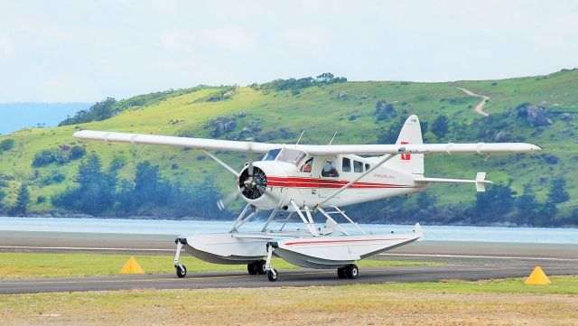 De Havilland Canada DHC-2 Mk1 Beaver (VH-AWI) - Amphibian Beaver at Hamilton Island, Qld.