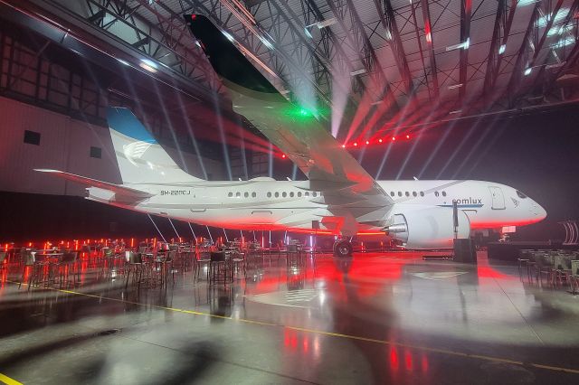 Airbus A220-100 (9H-220CJ) - Delivery celebration 02-19-24