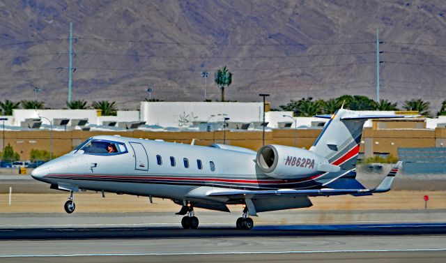 Learjet 60 (N862PA) - N862PA 1993 LEARJET  60 s/n 014 - Las Vegas - McCarran International (LAS / KLAS)br /USA - Nevada, March 16, 2016br /Photo: Tomás Del Coro