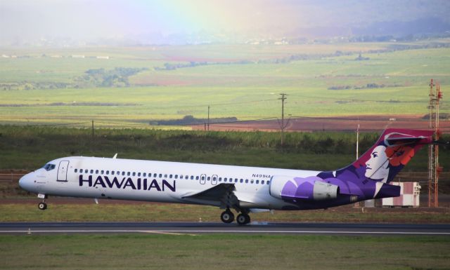 Boeing 717-200 (N491HA) - 18 Sep 16