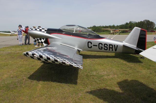 C-GSRV — - C-GSRV Van'S RV-4 RVA Aéroport de Sherbrooke QC. CYSC 16-06-2018.