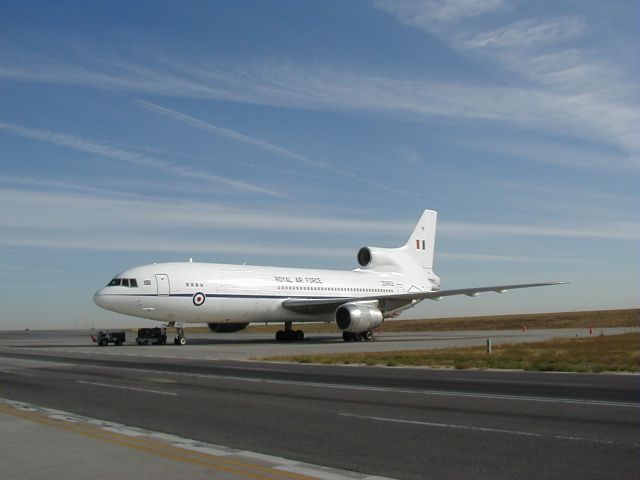 Lockheed L-1011 TriStar (ZD952) - Visiting Denver in 2003 after escorting RAF Fighters to Nevada for Red Flag.