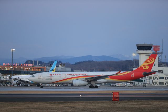 Airbus A330-300 (B-LHJ) - January 18, 2024:HKG-HKD.