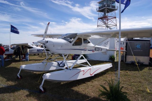 TECNAM SeaSky (N209TA) - January 17, 2014 @ Light Sport Expo, Tecnam factory display