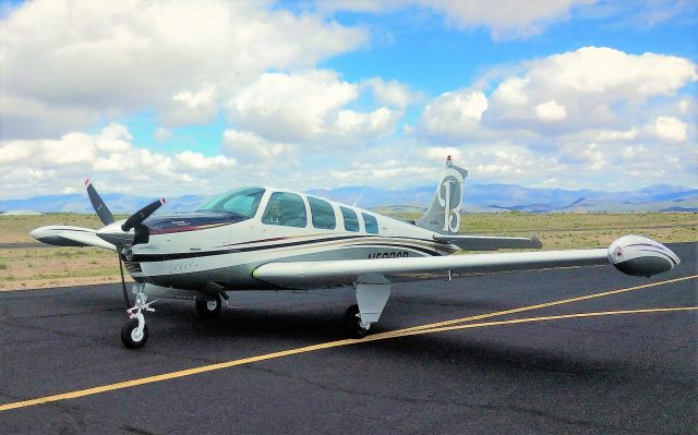 Beechcraft Bonanza (36) (N500SB) - Aircraft just out of paint, Aircraft Masters, Wickenburg, AZ / Feb2017