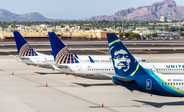 Boeing 737-900 (N309AS) - Spotted at KPHX on September 19, 2020