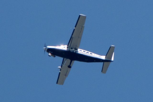 Cessna Caravan (N704MD) - This plane was circling above the Pearson Creek drainage in the Umatilla National Forest on August 24-25, 2013.