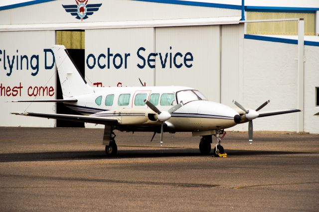 Piper Navajo (VH-JCH) - Parked at GA