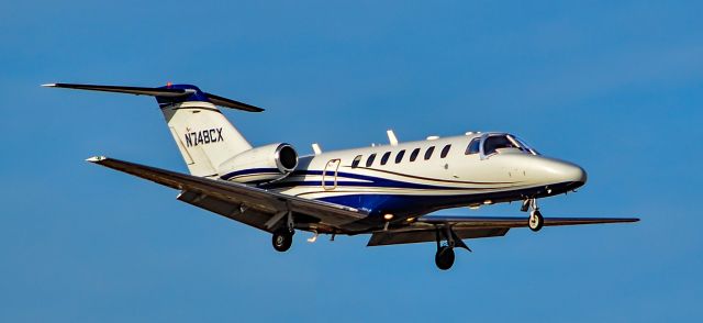 Cessna Citation CJ3 (N748CX) - N748CX 2004 Cessna 525B Citation CJ3 s/n 525B-0005 - North Las Vegas Airport  KVGTbr /Photo: TDelCorobr /December 15, 2023