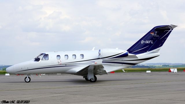 Cessna Citation M2 (D-IAFL) - Tankstopp