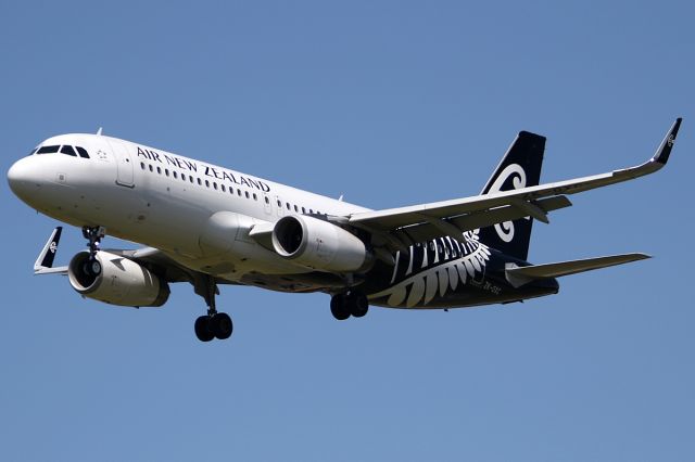 Airbus A320 (ZK-OXC) - on 31 January 2019