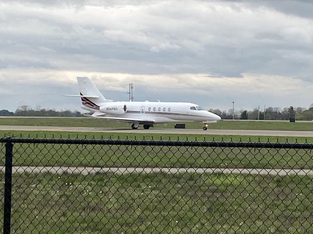 Cessna Citation Latitude (N569QS) - Taxiing to the Runway behind an American Eagle CRJ-900!br /br /Date Taken: April 5, 2024