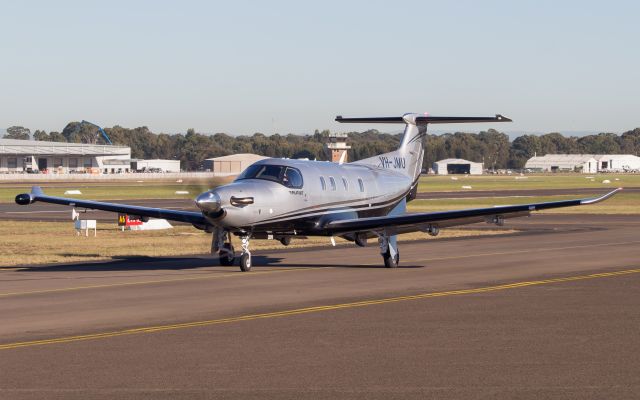 Pilatus PC-12 (VH-JMU)