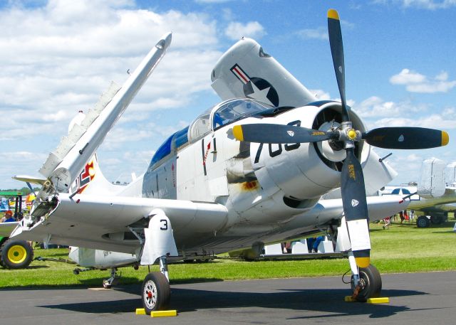 Douglas AD Skyraider (N65164) - At AirVenture.