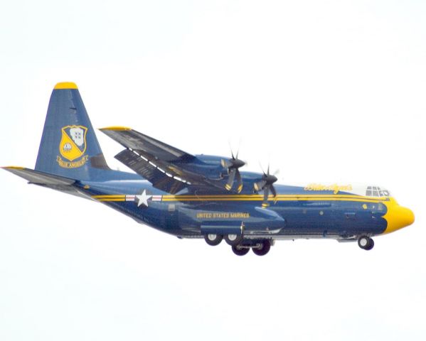 Lockheed C-130 Hercules (17-0000) - Marine Bravo Alpha 10 New c-130J for the US Navy Blue Angels 