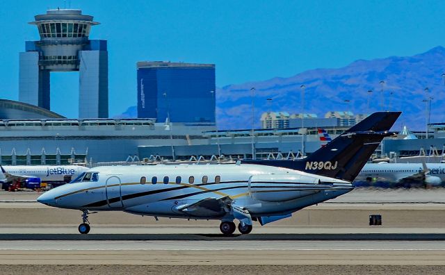 Hawker 1000 (N39QJ) - N39QJ 1993 Raytheon Hawker BAE 125-1000A s/n 259039 - Las Vegas - Harry Reid International Airport KLASbr /USA - Nevada July 3, 2022br /Photo: Tomás Del Coro