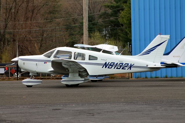 Piper Cherokee (N8132X) - N8132X parked outside of Hangar #3 on Saturday, May 3, 2014.