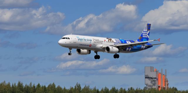 Airbus A321 (TC-JRG) - Turkish Airlines (Discover the Potential Livery)