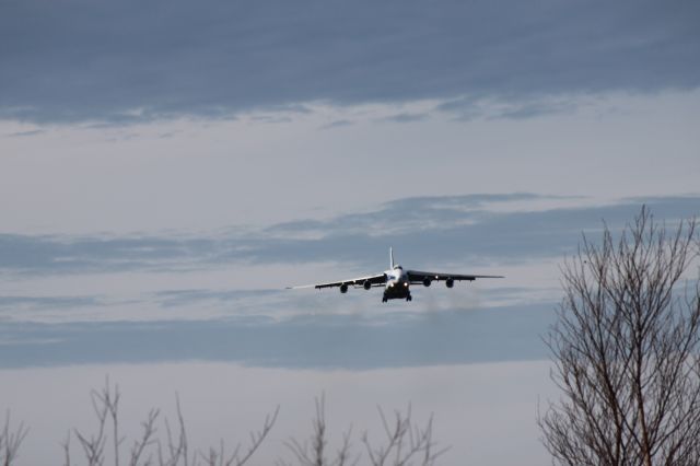 Antonov An-124 Ruslan (RA-82047) - Watching from ILS transmission building.